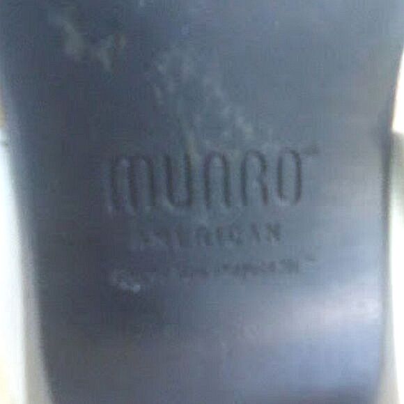 Munro Women's Double Vamped White & Cream Sling Back Comfort Sandals Size 8N - Picture 7 of 13